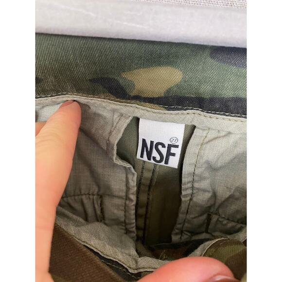NSF Vincent Skinny Camouflage Cargo Jeans Sz. 27 - Picture 6 of 14